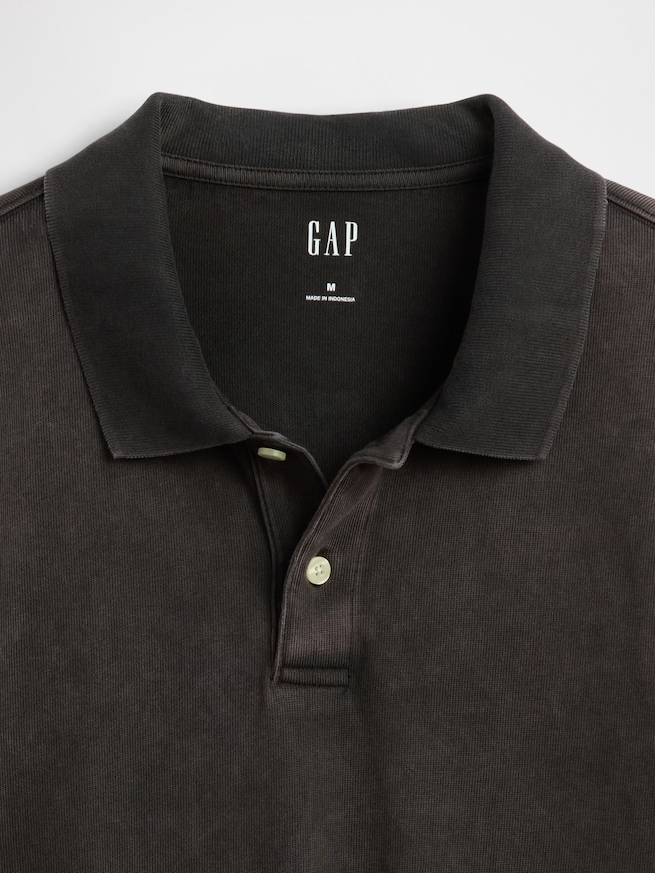 ヘビーウェイト ジャージー ポロシャツ-3