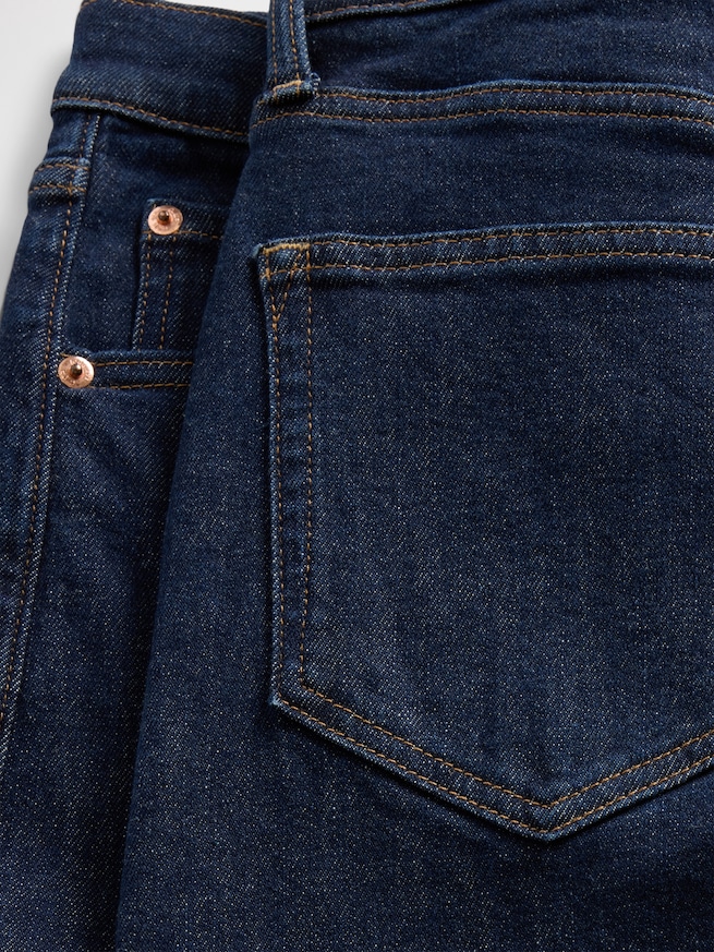 ハイライズ ストライド ワイドデニム-7