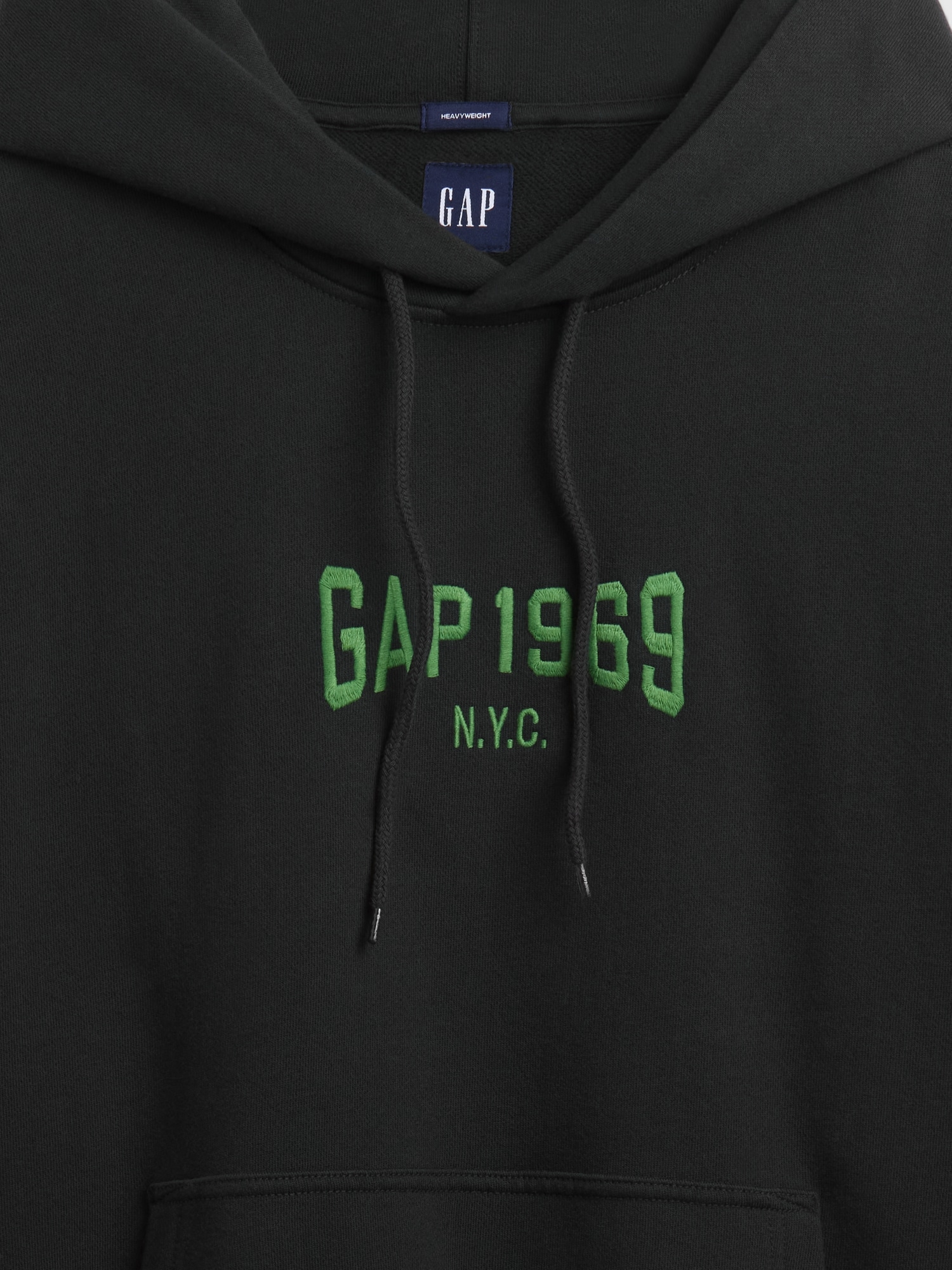 ヘビーウェイト 1969 GAPロゴ パーカー-3