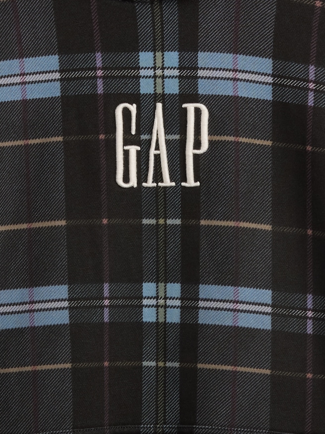 ヘビーウェイト オーバーサイズ GAPロゴパーカー-3