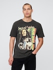 ボブ・マーリー グラフィックTシャツ-0