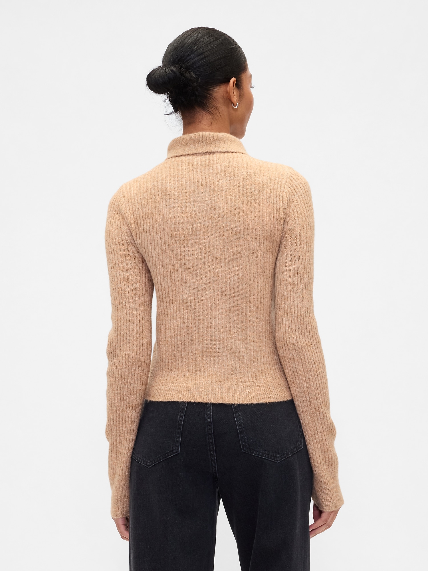 Fitted Cropped Collared Cardigan | Gap Factory