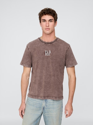 ヘビーウェイト リラックス GAPロゴTシャツ