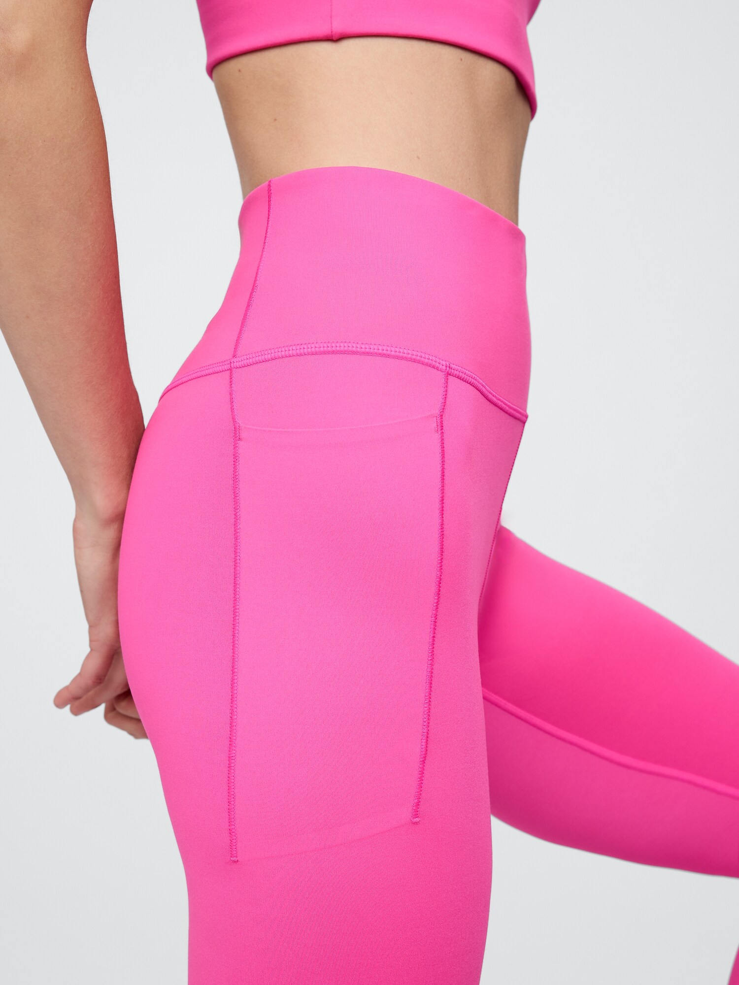 GapFit ハイライズ パワー 7/8 レギンス-2