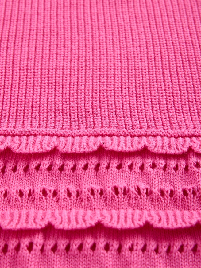 スカラップ ミックスステッチ セーター (キッズ)-4