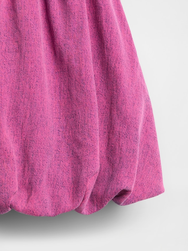 デニム バブル バブルスカート (キッズ)-3