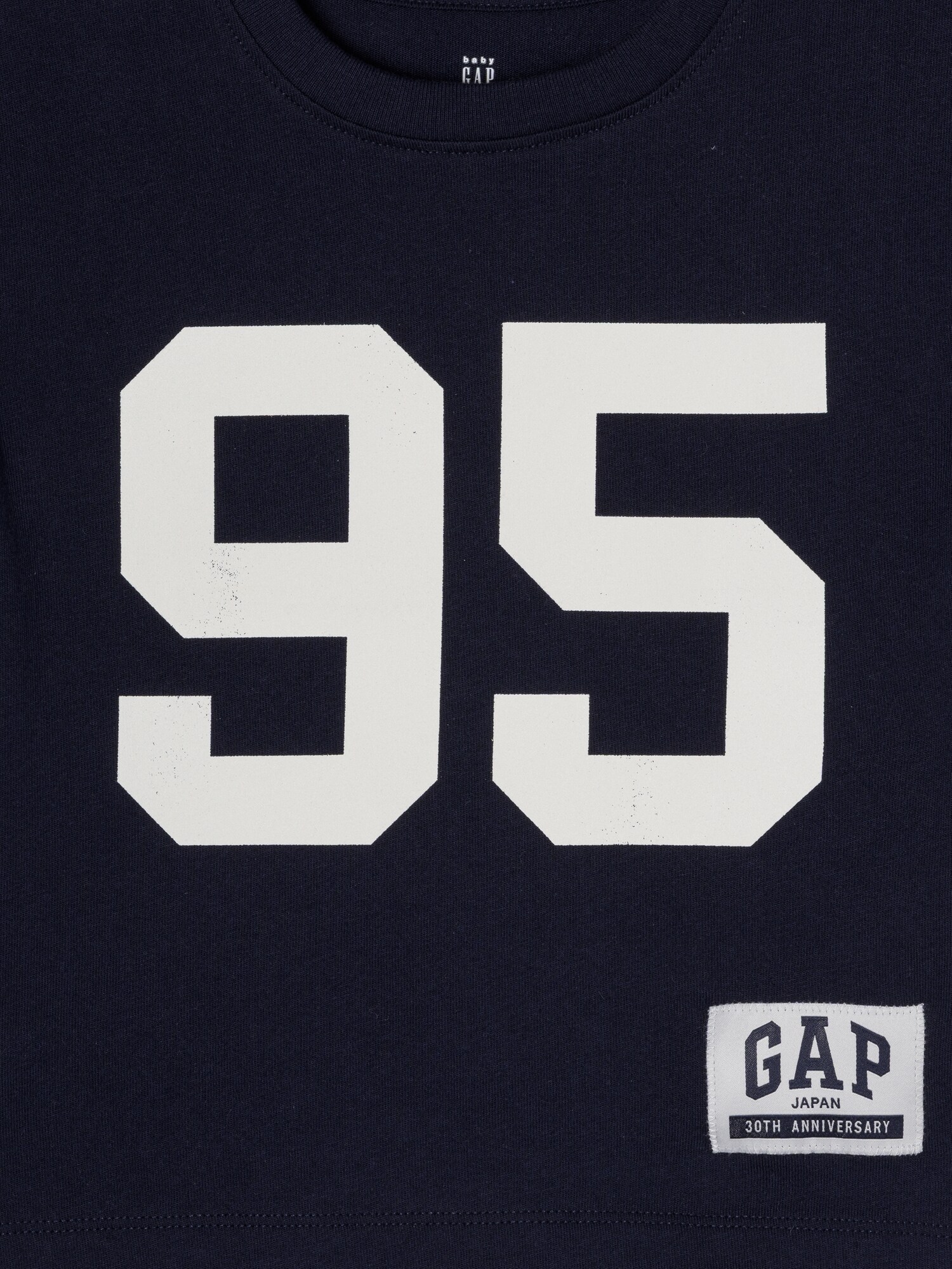30th アニバーサリー GAPロゴ ジャージーTシャツ (幼児・ベビー)-2