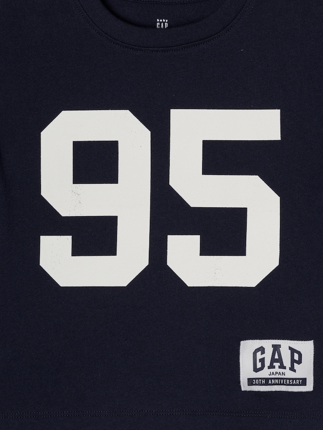 30th アニバーサリー GAPロゴ ジャージーTシャツ (幼児・ベビー)-2