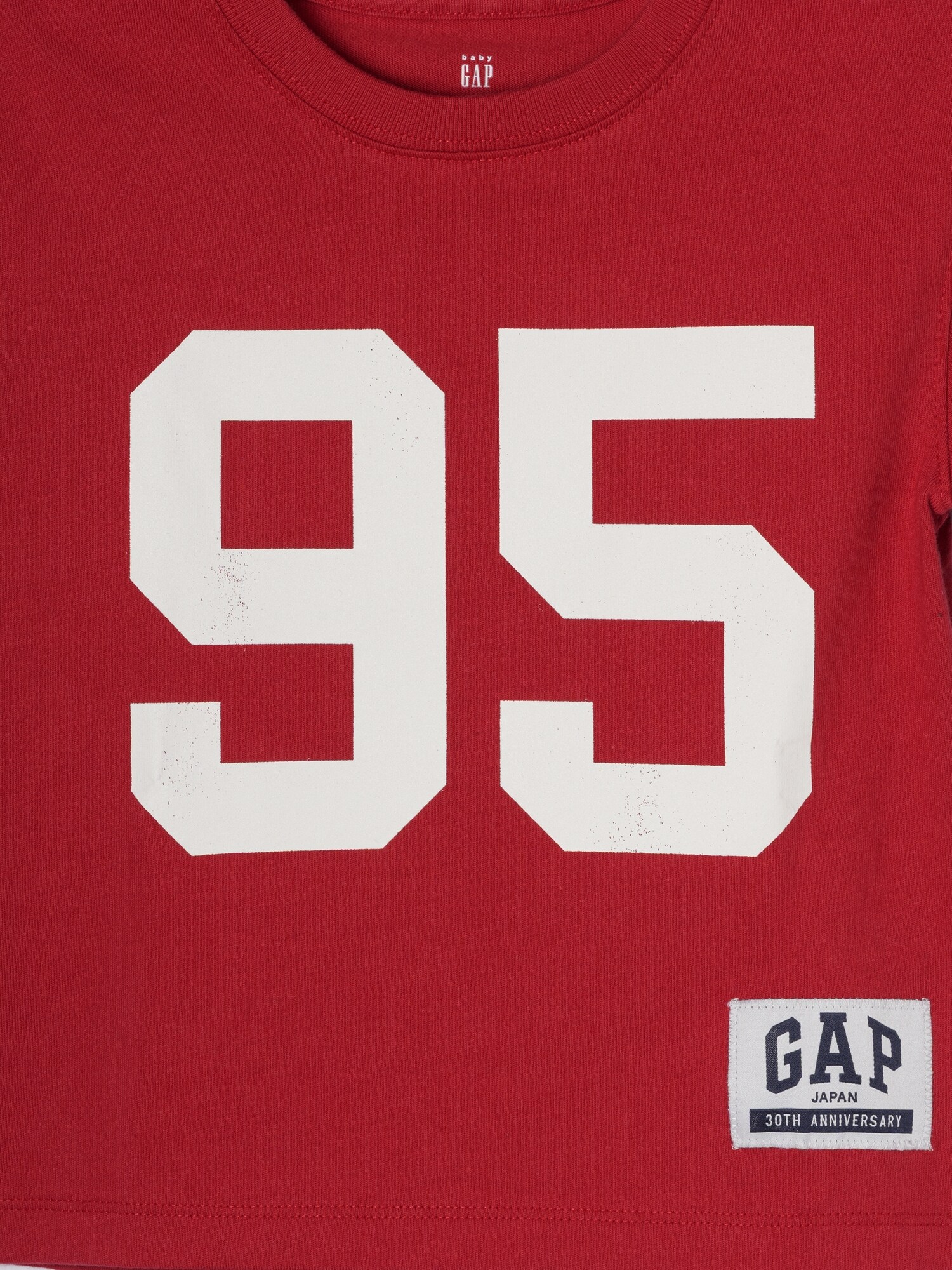 30th アニバーサリー GAPロゴ ジャージーTシャツ (幼児・ベビー)-2