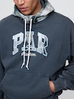 Gap × Malbon ヘビーウェイト フレンチテリー ロゴパーカー-5