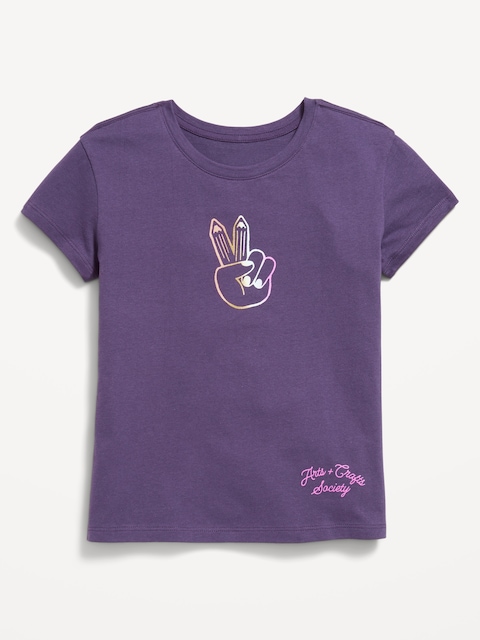 Short-Sleeve Graphic T-Shirt for Girls