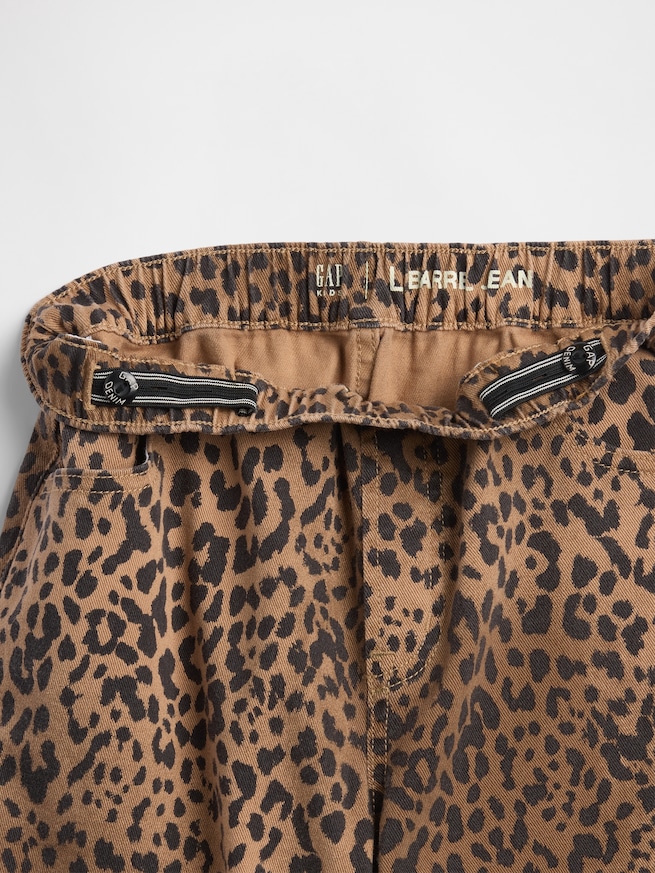 ハイライズ イージーウエスト バレルデニム (キッズ)-5