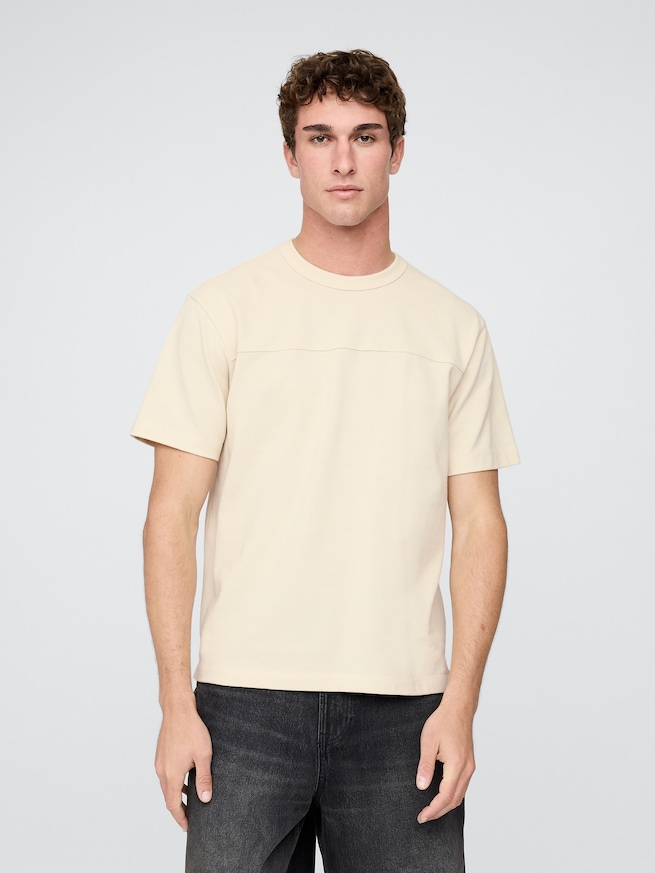 ピケ リラックスTシャツ-0