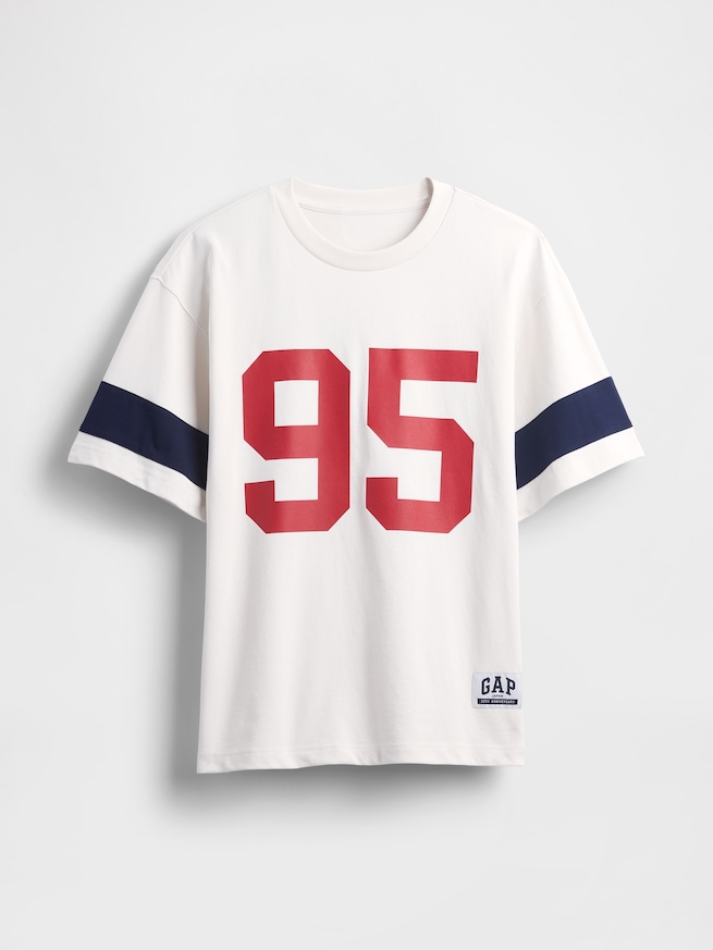 30th アニバーサリー オーバーサイズ ジャージーTシャツ-5
