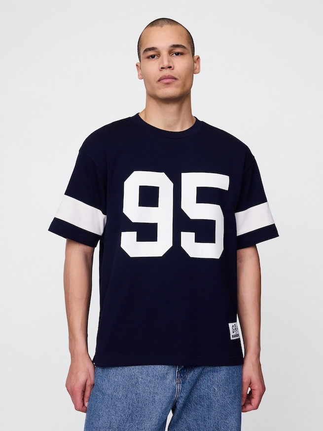 30th アニバーサリー オーバーサイズ ジャージーTシャツ-0