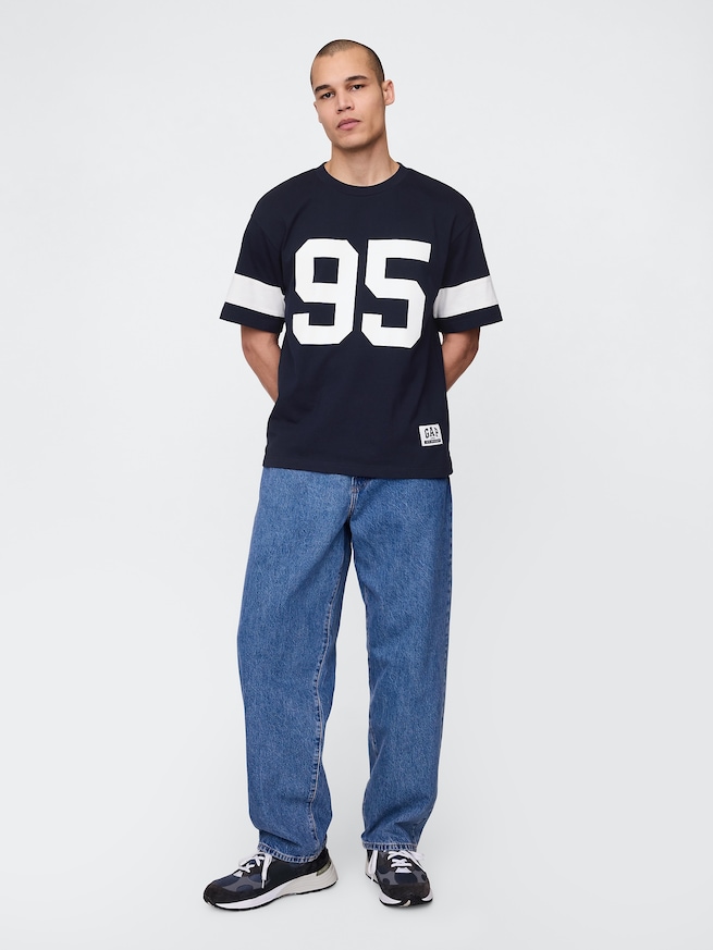 30th アニバーサリー オーバーサイズ ジャージーTシャツ-1