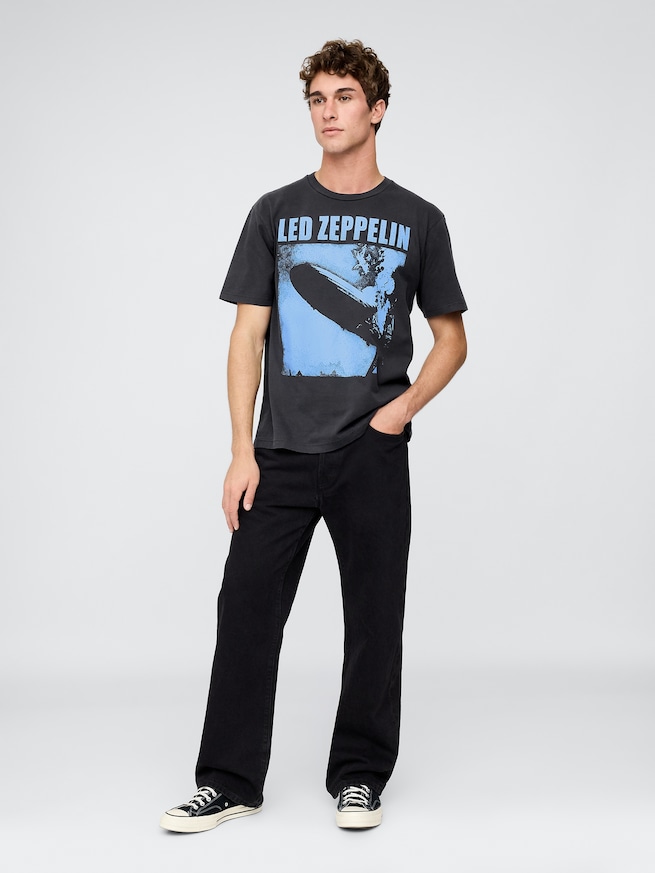 レッド・ツェッペリン グラフィックTシャツ-1