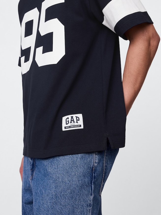 30th アニバーサリー オーバーサイズ ジャージーTシャツ-3
