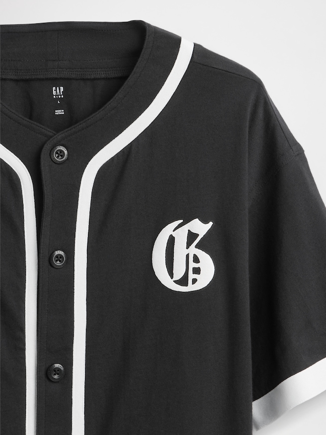 GAPロゴ ベースボールジャージー (キッズ)-1