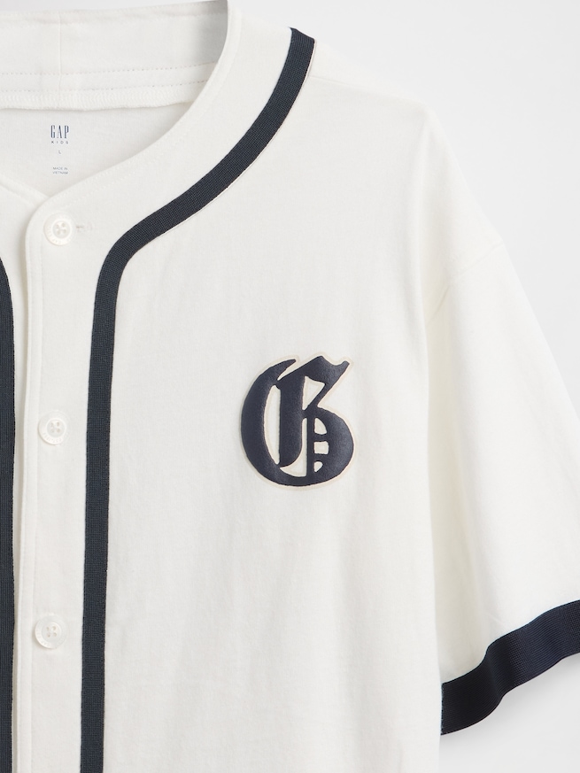 GAPロゴ ベースボールジャージー (キッズ)-1