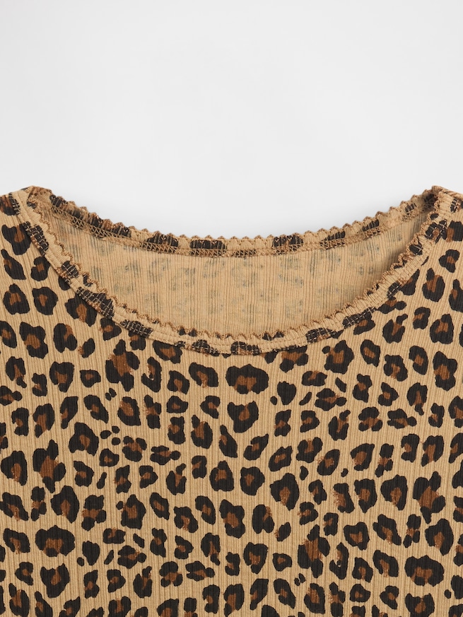 リブTシャツ (キッズ)-4