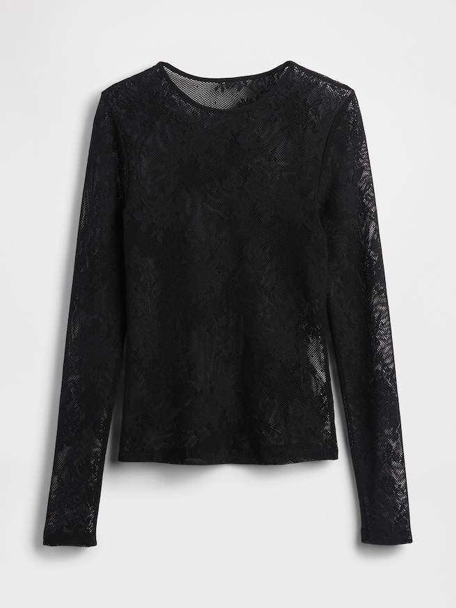 レース シアートップス-4