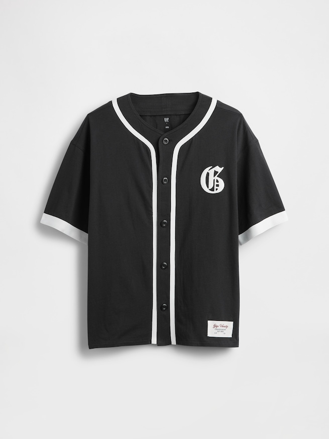 GAPロゴ ベースボールジャージー (キッズ)-0