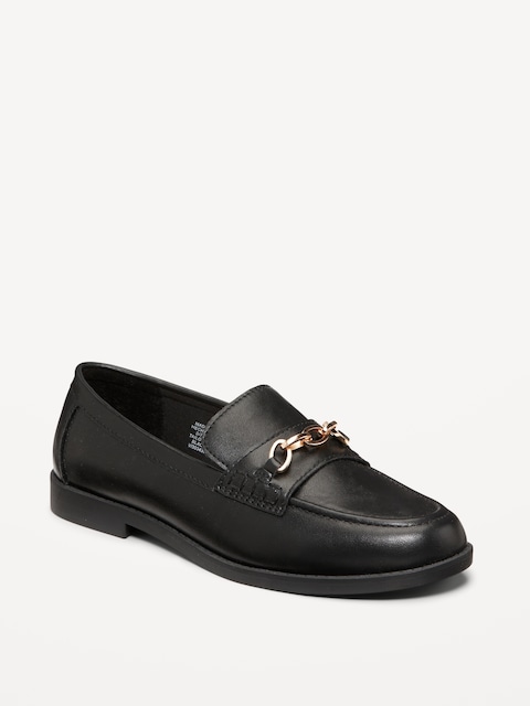 Faux-Leather Loafer