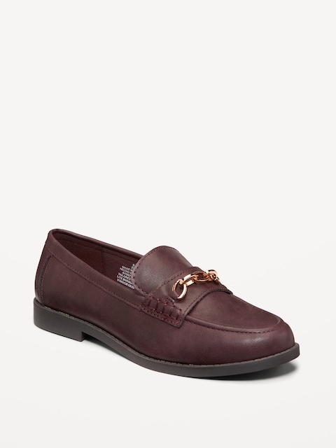 Faux-Leather Loafer