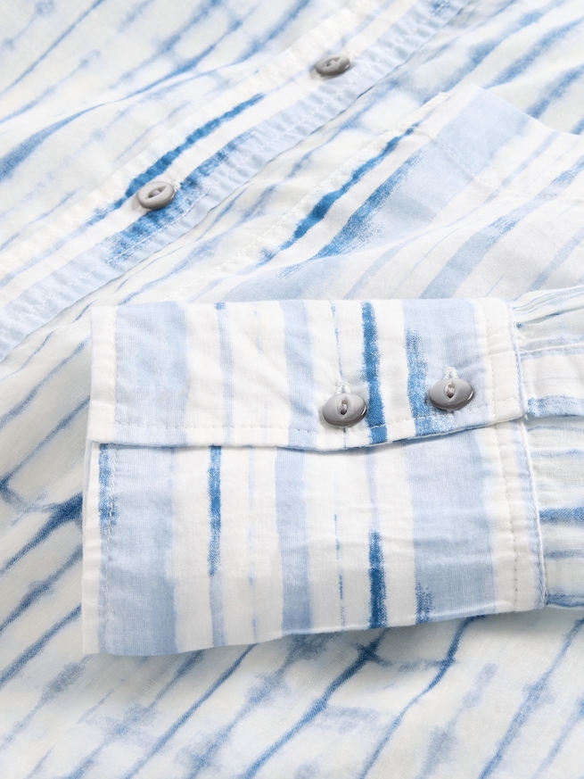 GapStudio ボイル クロップドシャツ-5