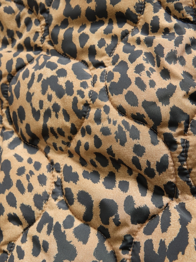 リサイクル ライトウェイト キルティング パファージャケット (キッズ)-4