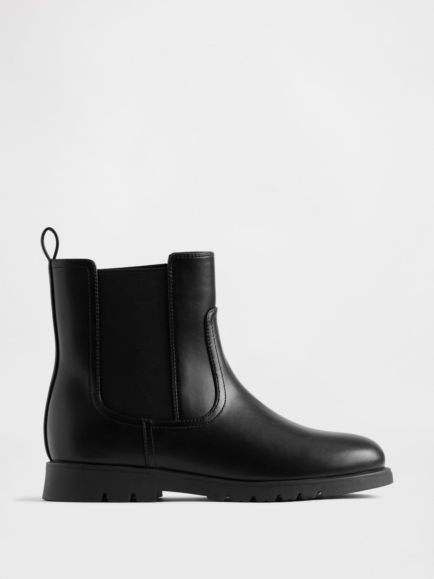 Kids Vegan Leather Chelsea Boot