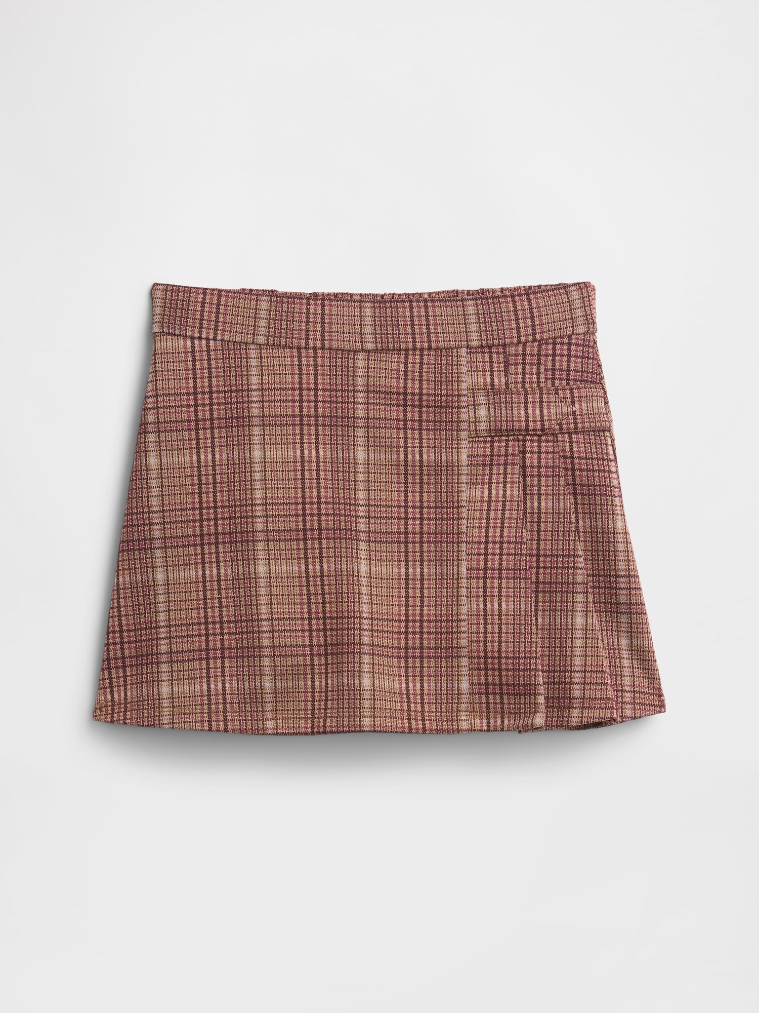 Kids Pull-On Pleated Skort