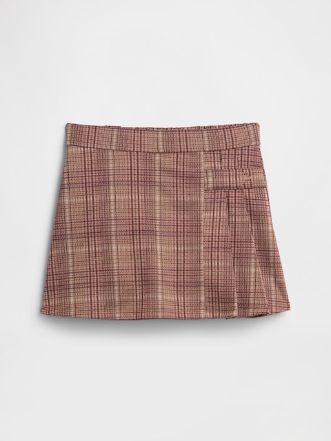 Kids Pull-On Pleated Skort