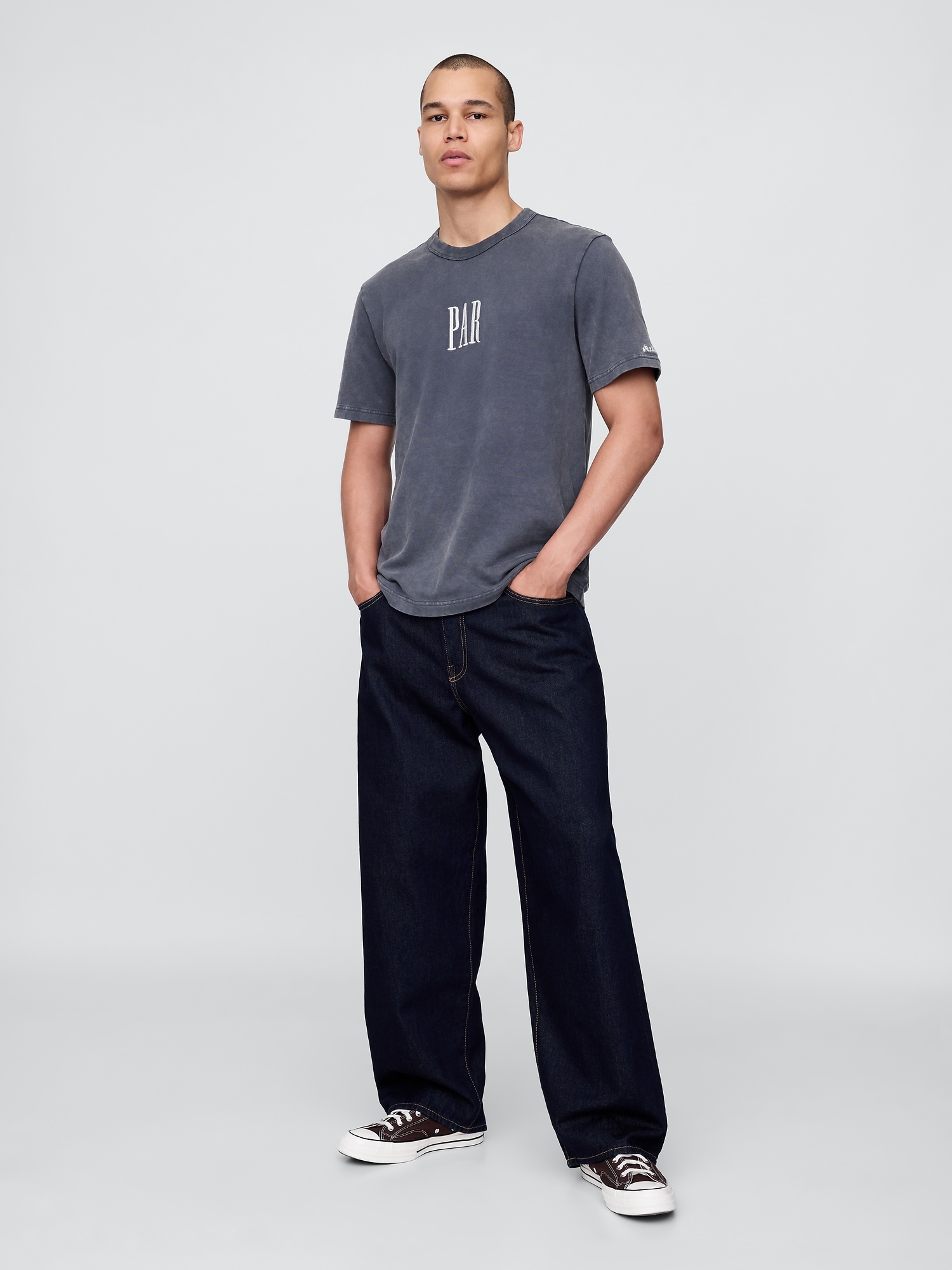 Gap × Malbon ロゴ グラフィックTシャツ-3