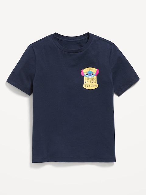 Disney© Lilo & Stitch Gender-Neutral Graphic T-Shirt for Kids