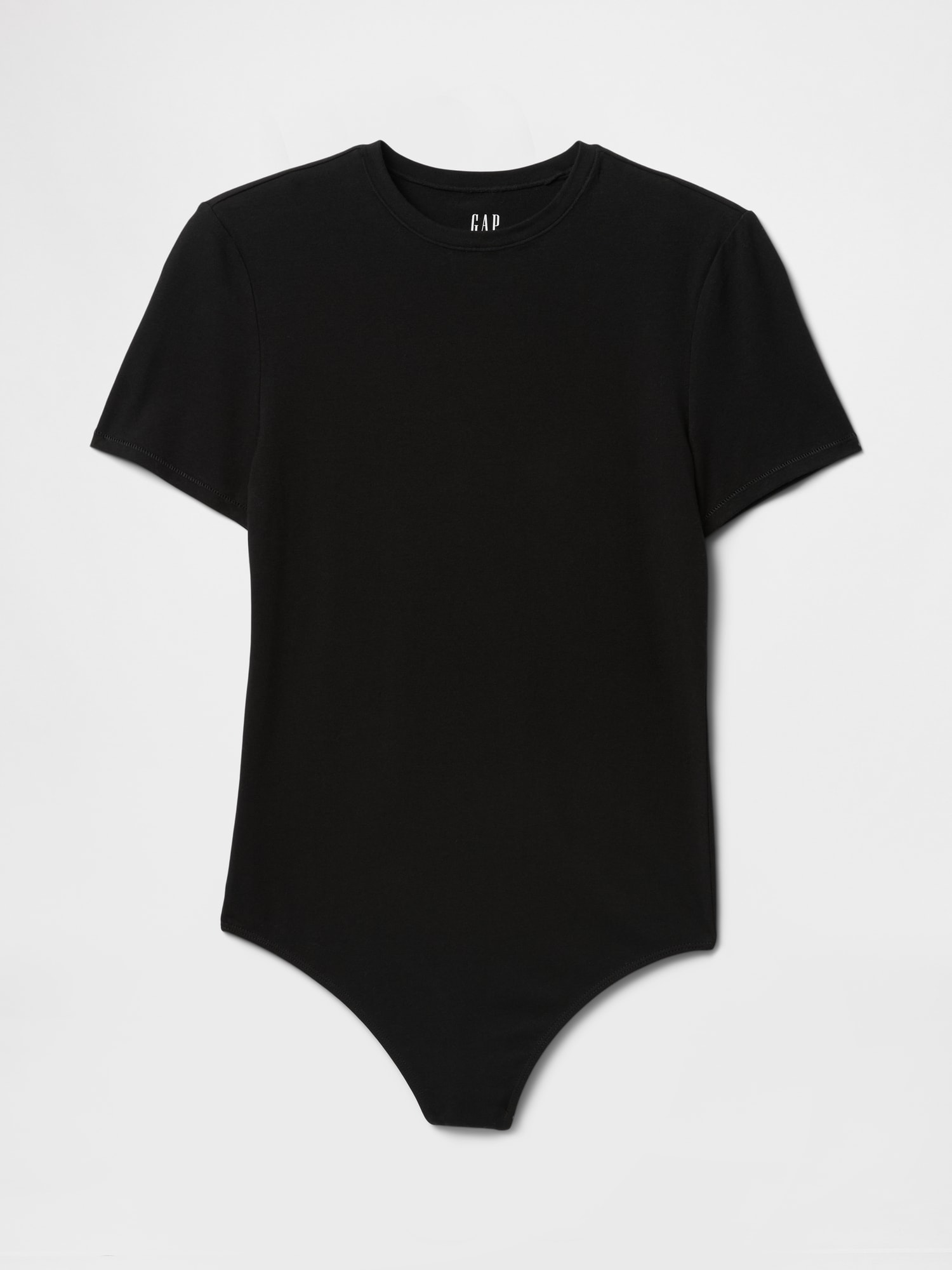 クローズニット ジャージーTシャツ ソングボディスーツ-0
