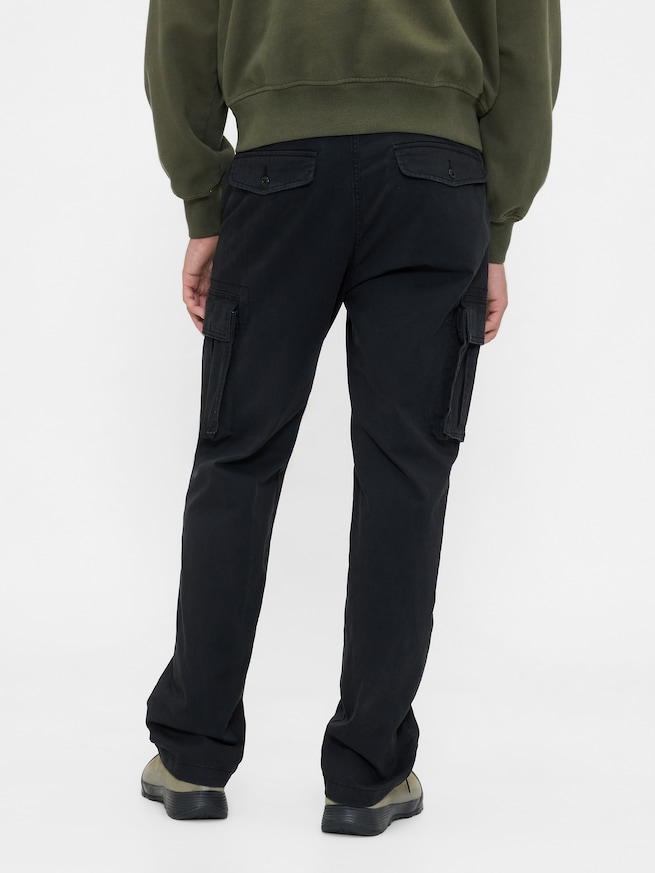 エッセンシャル ストレート カーゴパンツ-3