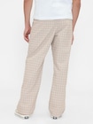 プレイド タック入りパンツ-3