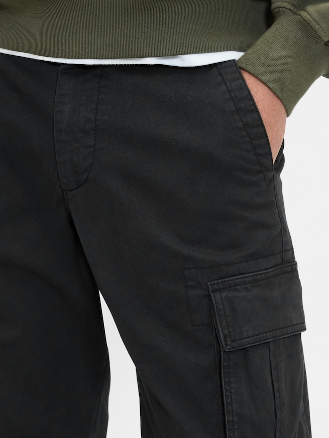 エッセンシャル ストレート カーゴパンツ-4