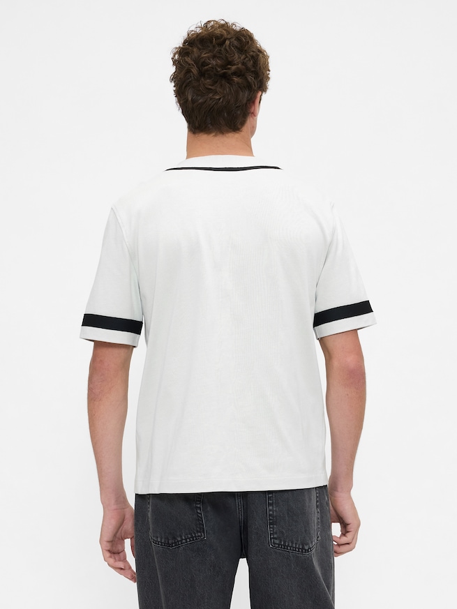 バーシティスタイルGAPロゴ ベースボール ジャージTシャツ-2