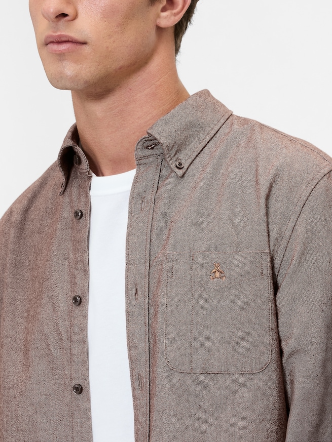 ブラナンベア オックスフォードシャツ-3