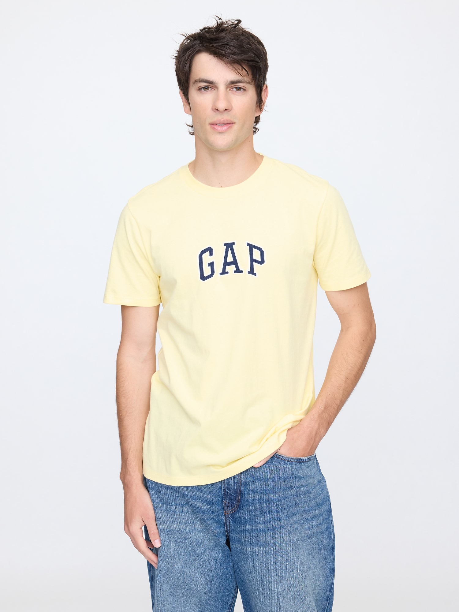 Gapアーチロゴtシャツ(ユニセックス)