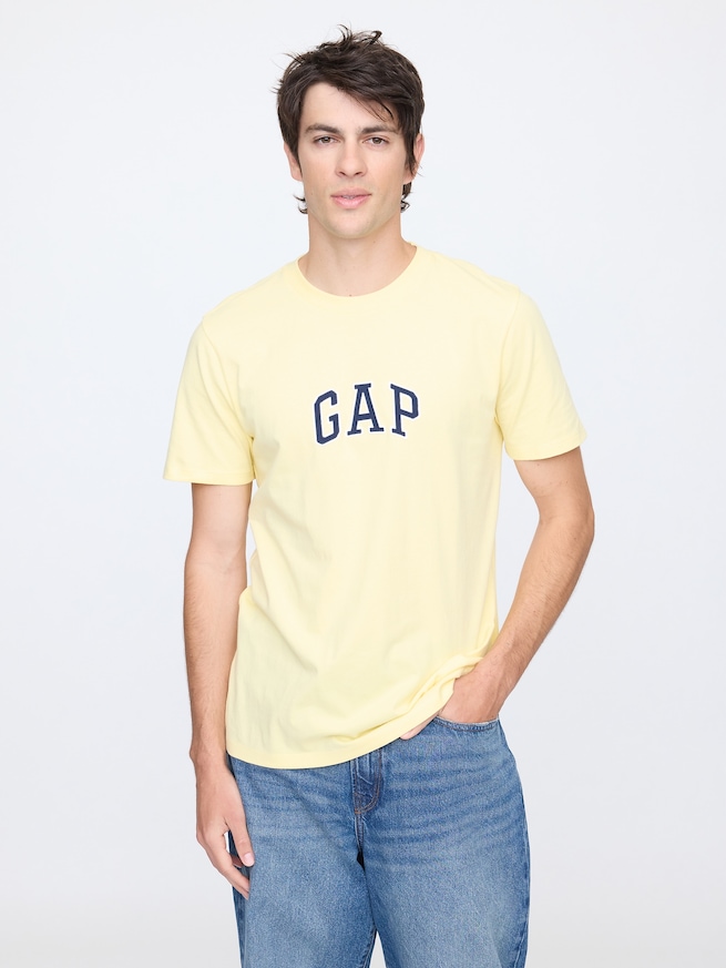 GAPアーチロゴTシャツ(ユニセックス)-0