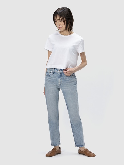 ミッドライズ ガールフレンドデニム