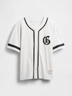 バーシティスタイルGAPロゴ ベースボール ジャージTシャツ-4