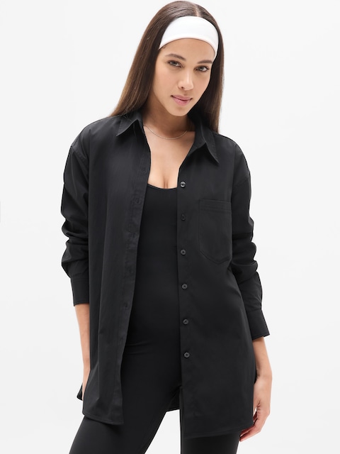 Midday Oversized Poplin Shirt