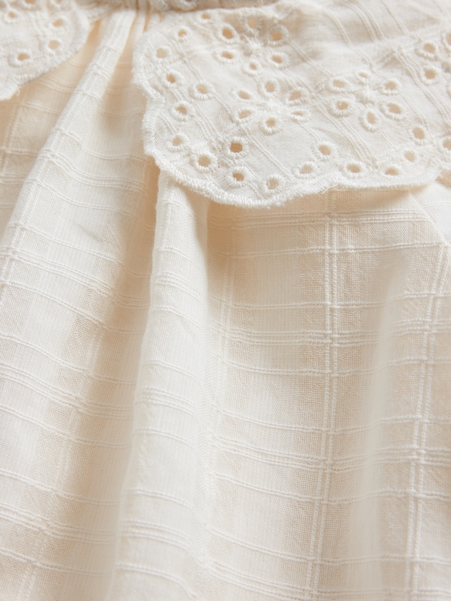 襟付き バブルボディスーツ (ベビー)-2