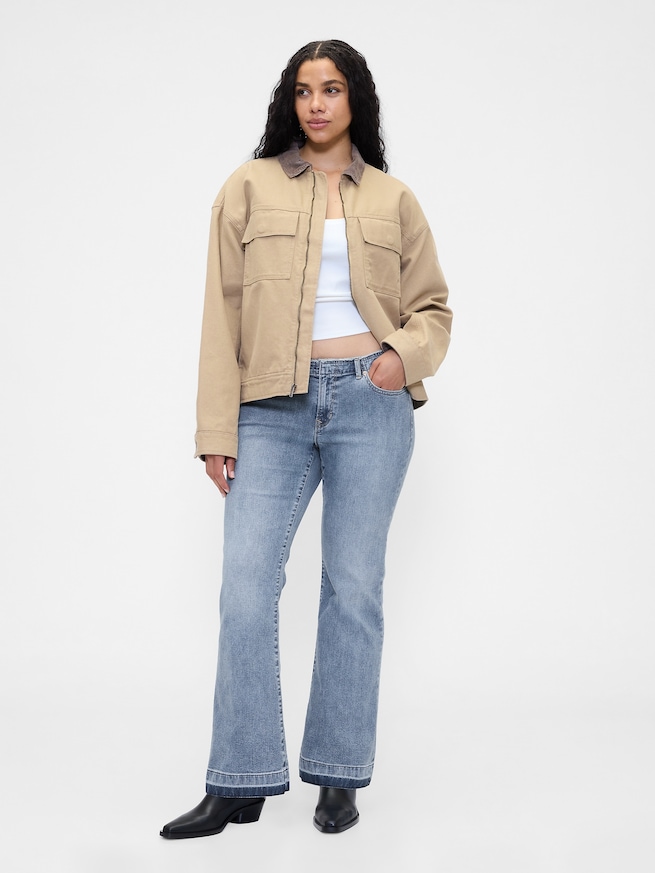 ローライズ ロング＆リーンデニム-4