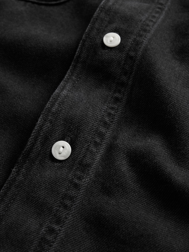 ウルトラソフトデニム リラックスシャツ-3